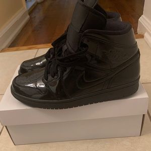 Patent leather Jordan 1’s